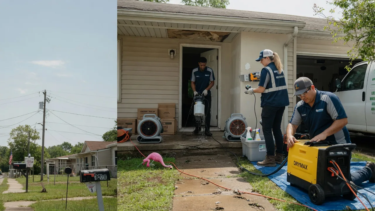 Storm Damage Water Removal in Fairchild, WI near me